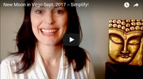 New Moon in Virgo Sept. 2017 — Simplify!